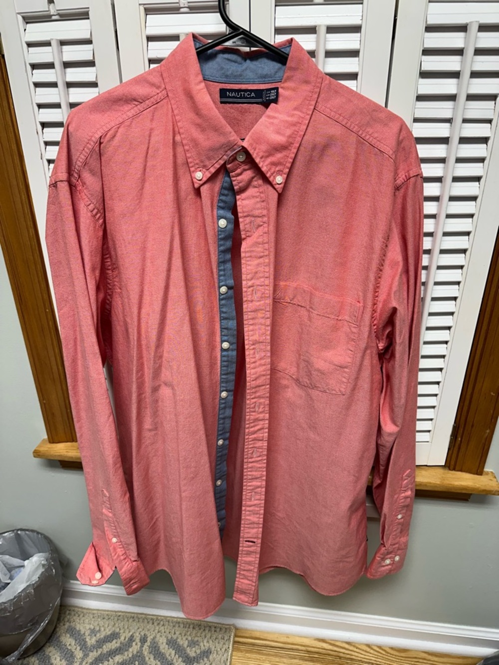 Men’s Nautical dress shirt sz 1XLT